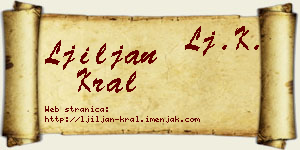 Ljiljan Kral vizit kartica